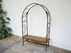 Лавочка с аркой 01