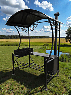 Мангальный комплекс с печкой 4