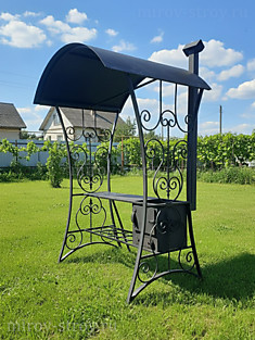 Мангальный комплекс с печкой 2