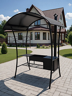 Мангальный комплекс с печкой 3