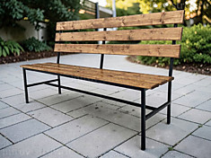 Лавка Млада со спинкой 1,5м